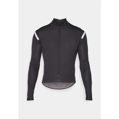 Image of Castelli Perfetto Jacket Cycling Jersey Light black/silvercoloured reflex, Men&#039;s, Size: XXL, black/silver/coloured reflex