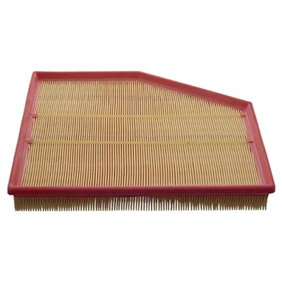 Image of 13717521023, 13717521037 Air Filter FEBI BILSTEIN 48487 42mm 274mm 314mm Insert BMW: 6 Convertible, 5 Saloon, Touring