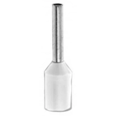 Image of HellermannTyton Bootlace Ferrule, Insulated Terminal, White French Coding 0.5mm x 8F, Pack of 500