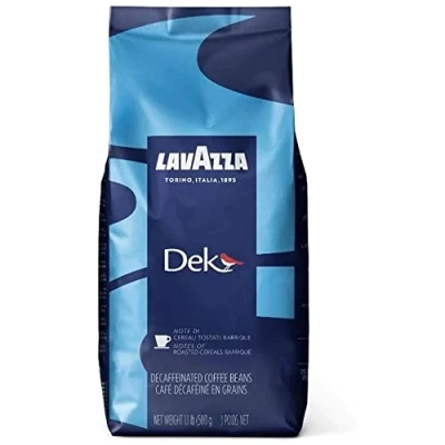 Image of Lavazza Dek Decaffeinated Coffee Beans (12 Packs of 500g)