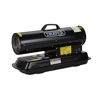 Image of Draper 230V Diesel and Kerosene Space Heater, 51,200 BTU/15kW