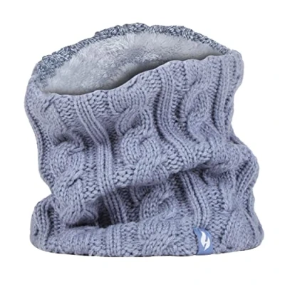 Image of HEAT HOLDERS Women&#039;s Thermal Winter Neck Warmer 3.5 tog One size (Dusky Blue)