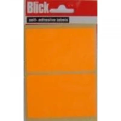 Image of Blick RS01085 50mm x 80mm Fluo Label Bag