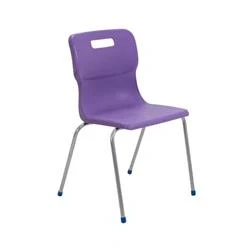 Image of Titan 4 Leg Chair Size 6 460mm Seat Height Purple T16 P