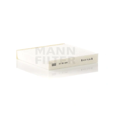 Image of 0000052126547, 51836363, 51842923, 51854923, 6000633304 Pollen Filter MANN CU 20 006 Particulate 194mm 188mm 30mm FIAT: 500 Hatchback