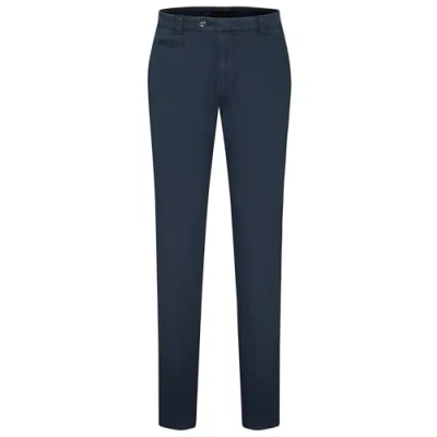 Image of bugatti Men&#039;s 4134 56370a Trouser, Marine 370, 35W x 32L