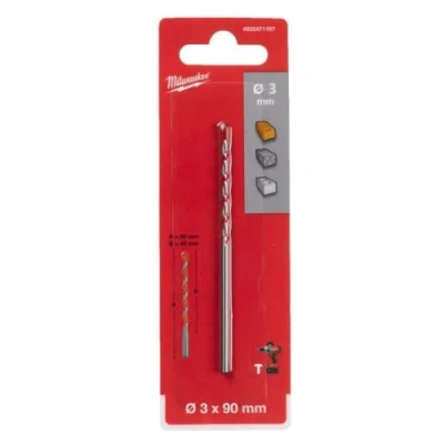Image of Milwaukee Concrete Drill Bit TCT 3x90mm