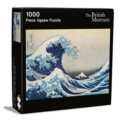 Image of The British Museum Hokusai Great Wave 1000 Piece Jigsaw Puzzle