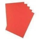 Image of 5 Sheets A4 RED 80GSM Paper Printer Copier Craft Office Stationery