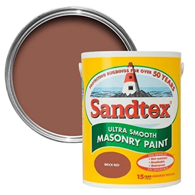 Image of Sandtex Retail Ultra Smooth Masonry Brick Red 1 L