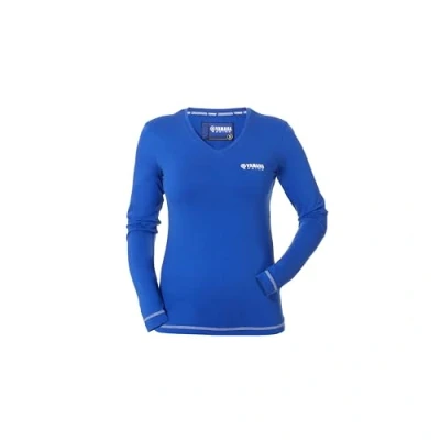 Image of Yamaha Ladies Paddock Blue Norcia T Shirt Size L