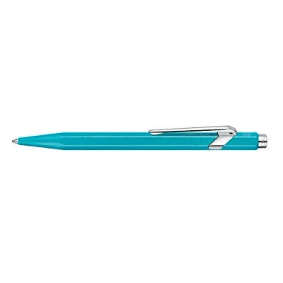 Image of Caran d&#039;Ache Ballpoint pen 849 Colormat X Turquoise