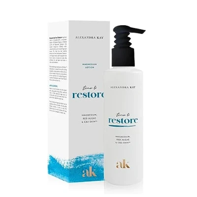 Image of Green People Alexandra Kay Magnesium Body Lotion 200ml Natural, Organic Moisturiser to Ease Tired Muscles Nourishing Cream Relaxing Scent Vegan, Cruelty Free