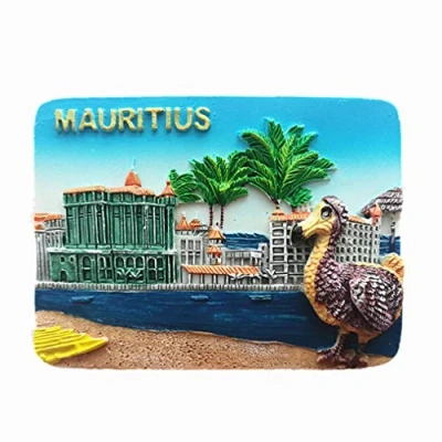 Image of 3D Mauritius Fridge magnet Travel Sticker Souvenir Home &amp; Kitchen Decoration refrigerator