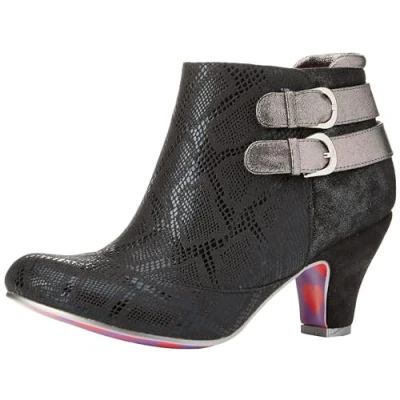 Image of Irregular Choice Think About It Boots, Black, EUR 36 (UK 3.5)