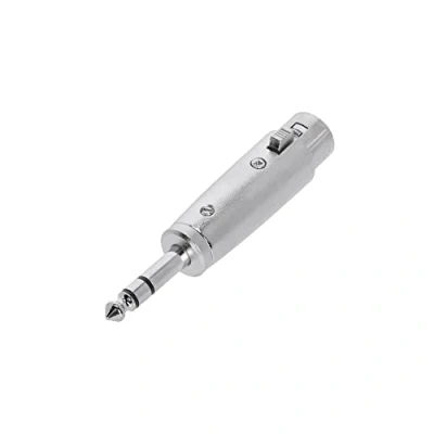 Image of Adam Hall Connectors 4 STAR A XF3 JM3 Adapter XLR 3 pole female to Jack TRS