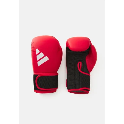 Image of Adidas Unisex Adult Hybrid 25 Boxing Gloves, Red, 12 oz EU