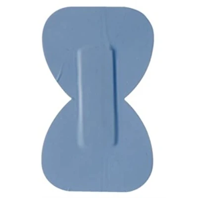Image of Standard Blue Plasters Fingertip; 75 x 45mm; Box quantity: 50