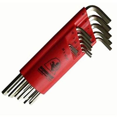 Image of BONDHUS HLX15MML BRITEGUARD 1.27mm 10mm Hexagon Key Set, 17195, PROTANIUM Precision HIGH Torque Steel