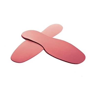 Image of Poron Full Length Insoles 100% Shock Absorbing Pink (Slow Memory)