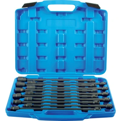 Image of Laser 7102 Universal Joint Extra Deep Impact Socket Set 3/8&quot;D 11pc