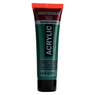 Image of Amsterdam Acrylic 20ml Permanent Green Deep