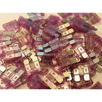 Image of 3A LED STANDARD BLADE FUSES 3AMP GLOW WHEN THEY BLOW (PACK OF 5 FUSES)