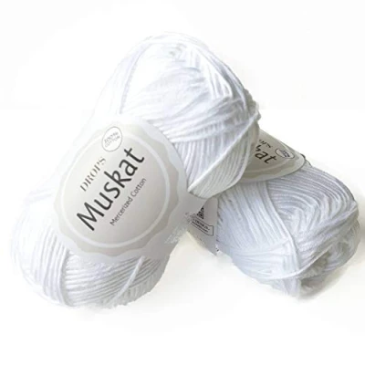 Image of Drops Muskat Sh18 White