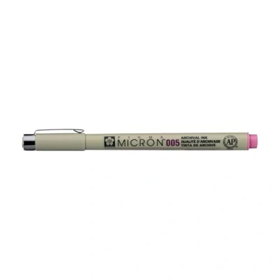 Image of SAKURA PIGMA MICRON 005 Fineliner Pen Pink