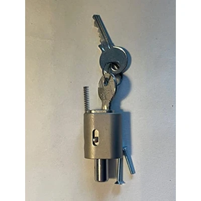 Image of AL KO Hitchlock Spare Key and Barrel Set For AKS1300, AKS2000, AKS2004 &amp; AKS3004