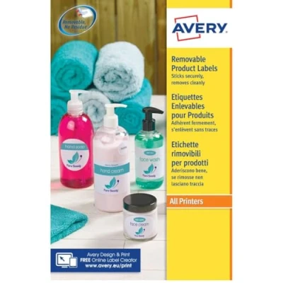Image of Avery L7115REV 20, All Printers, 102 Labels Per Sheet, 2040 Pack, White