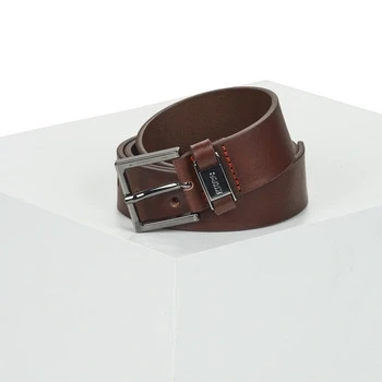 Image of HUGO Giove Belt, Men&#039;s, Size: 34, Dark brown
