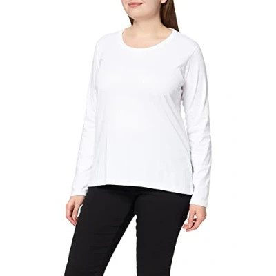 Image of Berydale Womens Bd159 Long sleeved Shirt, White, XL UK