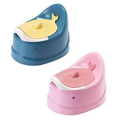 Image of Potty Training Toilet 1/2 Seat,Toddler Chair,Lightweight Portable for Travel Fun Kids Seat to Encourage Practice Toddler Baby Children Infantes
