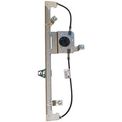 Image of 8200335242, 8200748377 Window regulator VALEO 850640 left Front electric without motor for hand drive vehicles with comfort function