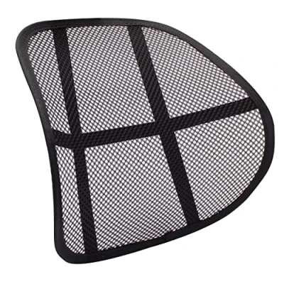 Image of Q Connect Mesh Back Support Black