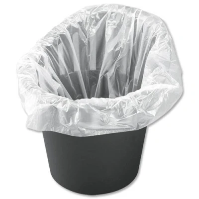 Image of 1000 Black Bin Bags/Clear Ruse Sacks/Wheelie Bags/Heavy Duty Sacks/Office Bags (Office Bgas)