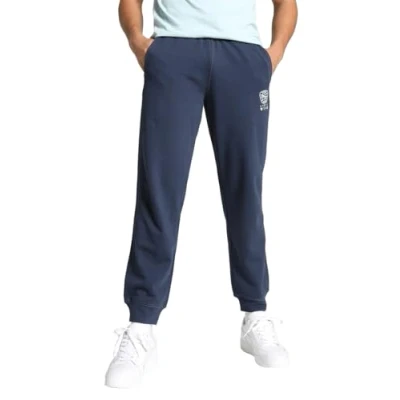Image of PUMA Unisex Better Sportswear Sweatpants Cl Knitted Pants, Club Navy, XL EU