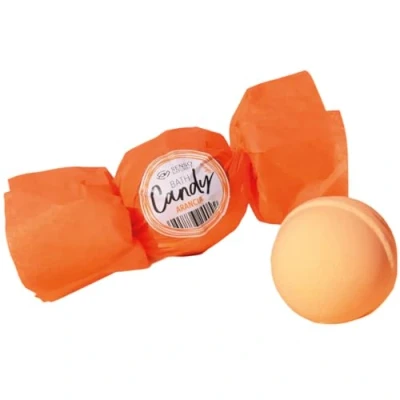 Image of Senso Naturale Fizzing Bubble Bath Bomb with Orange Fragrance for Soft, Hydrating Skin, Relaxing Muscles &amp; Mind, Dermatologically Tested, Vegan Natural Kids Adults, 110g