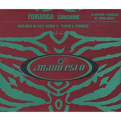 Image of Yomanda Sunshine 2000 UK CD single FESCD68