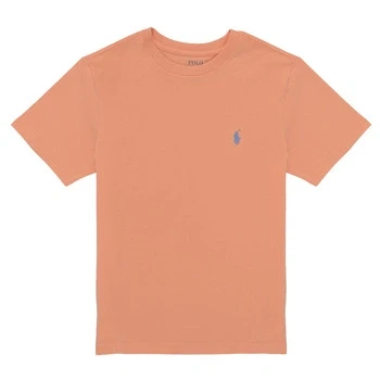 Image of Polo Ralph Lauren Cotton Jersey Crewneck TEE Basic Tshirt for kids, Size: 18 20y, Poppy