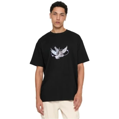 Image of Upscale by Mister Tee VIVE LA Liberte Print Tshirt, Men&#039;s, Size: XS, Black