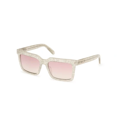 Image of GCDS Unisex Sunglasses, Size: 55, White/other