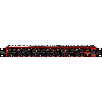 Image of Behringer ADA8200 Audiophile 8 In/8 Out ADAT Audio Interface with Midas Mic Preamplifiers, Black