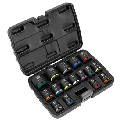 Image of Sealey Premier Impact Socket Set 16pc 1/2Sq Drive