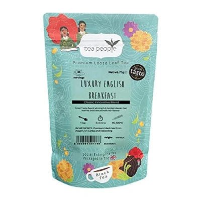 Image of Tea People Luxury English Breakfast 75g Retail Pack