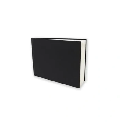 Image of Artway Studio Casebound A5 Sketchbook Landscape 92 Sides/46 Pages of 170gsm Cartridge Paper Black Hardback