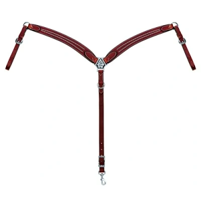 Image of Weaver Leather Austin Breast Collar, Rich Brown