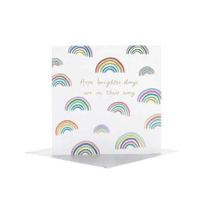 Image of UK Greetings Thinking of You Card for Him/Her/Friend Brighter Days Design