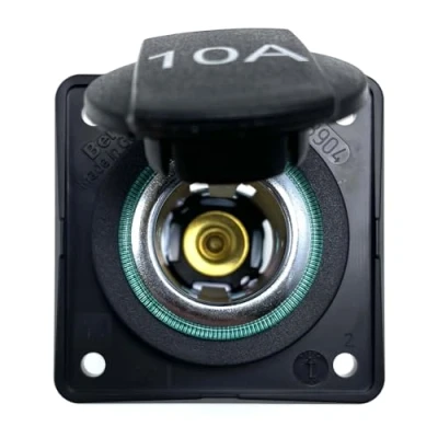 Image of W4 21222A Berker Cigar Socket, Anthracite, 12 V